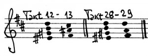 Chopin Prélude Harmoniefolge