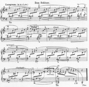 Schumann Zum Schluss