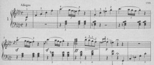Beethoven op 1,1 Anfang